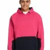 Jackets & Jumpers Traders 308 Pink Hi Vis Fleece Hoodie