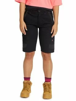 Traders Ladies Navy & Black Stretch Shorts