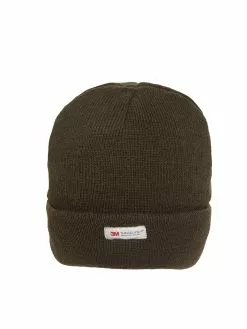 Headwear Thinsulate Plain Khaki Beanie