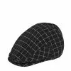Headwear Cougars Black Check Drivers Ivy Cap -Traders Country Sales 71039 01