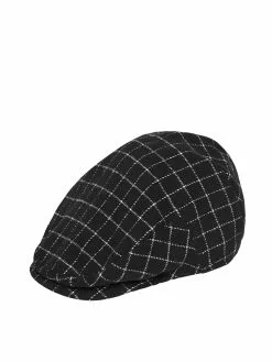 Headwear Cougars Black Check Drivers Ivy Cap