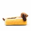 Slippers Lowes Hot Dog Character Plush Slipper -Traders Country Sales 72481 s org
