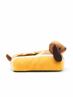 Slippers Lowes Hot Dog Character Plush Slipper