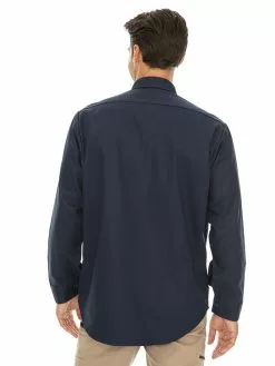 Shirts Lowes Long Sleeve Navy Drill Shirt