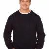 Lowes Knitwear Prodigy Navy Cable Knit Pullover -Traders Country Sales default 25334 072 org 030