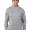 Long Sleeve Tops Lowes Basic Skivvy Grey