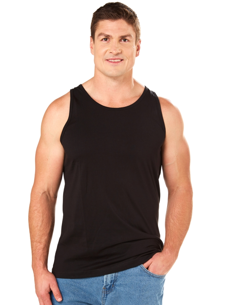 Singlets & Tanks Lowes Basic Cotton Jersey Black Tank Top 3 Singlets & Tanks Lowes Basic Cotton Jersey Black Tank Top