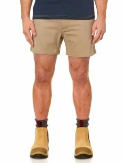 Traders 308 Stretch Short Leg Shorts Khaki