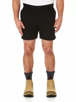 Traders 308 Stretch Short Leg Shorts Black