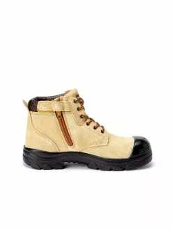 Lowes Work Boots & Shoes Hard Yakka Gravel Side Zip Boots Sand