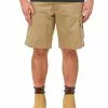 King Gee Work Cool 2 Rip Stop Shorts Khaki