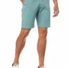 Lowes Traders Mint Slim Fit Stretch Fixed Waist Shorts -Traders Country Sales default 38507 328 org