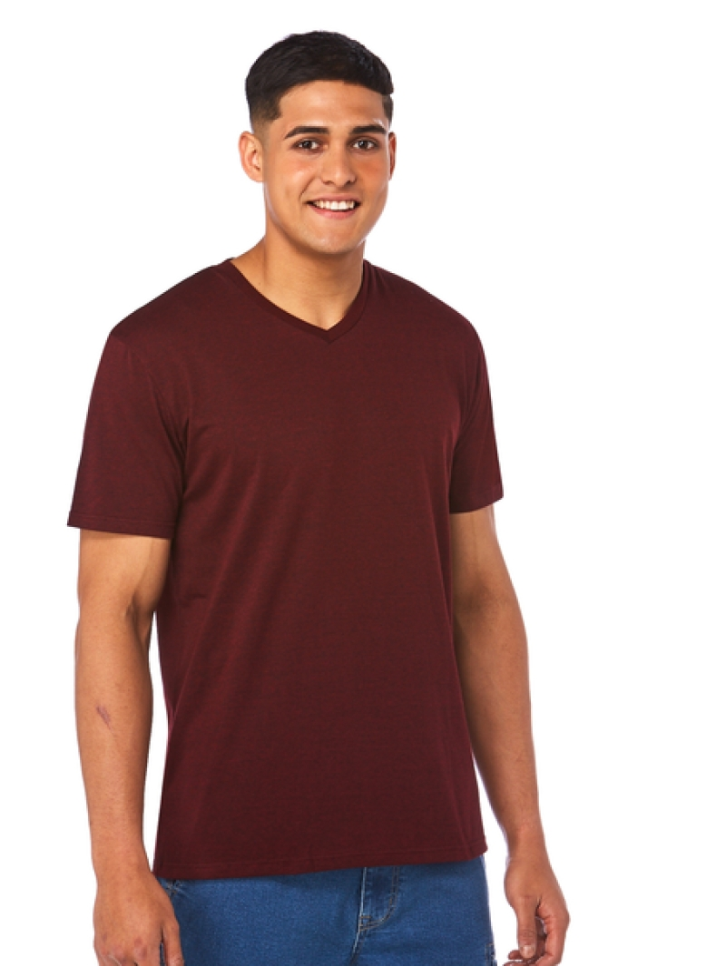 T-Shirts Lowes Ruby Marle V-Neck T-Shirt 3 T-Shirts Lowes Ruby Marle V-Neck T-Shirt