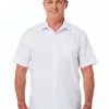 Shirts Lowes Premium Short Sleeve Self Striped White Shirt -Traders Country Sales default 42128 1723 org lores