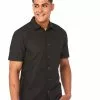 Shirts Prodigy Black Dobby Short Sleeve Shirt
