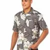 Shirts Lowes Black Hibiscus Print Rayon Shirt 1 Shirts Lowes Black Hibiscus Print Rayon Shirt -Traders Country Sales default 42334 024 org
