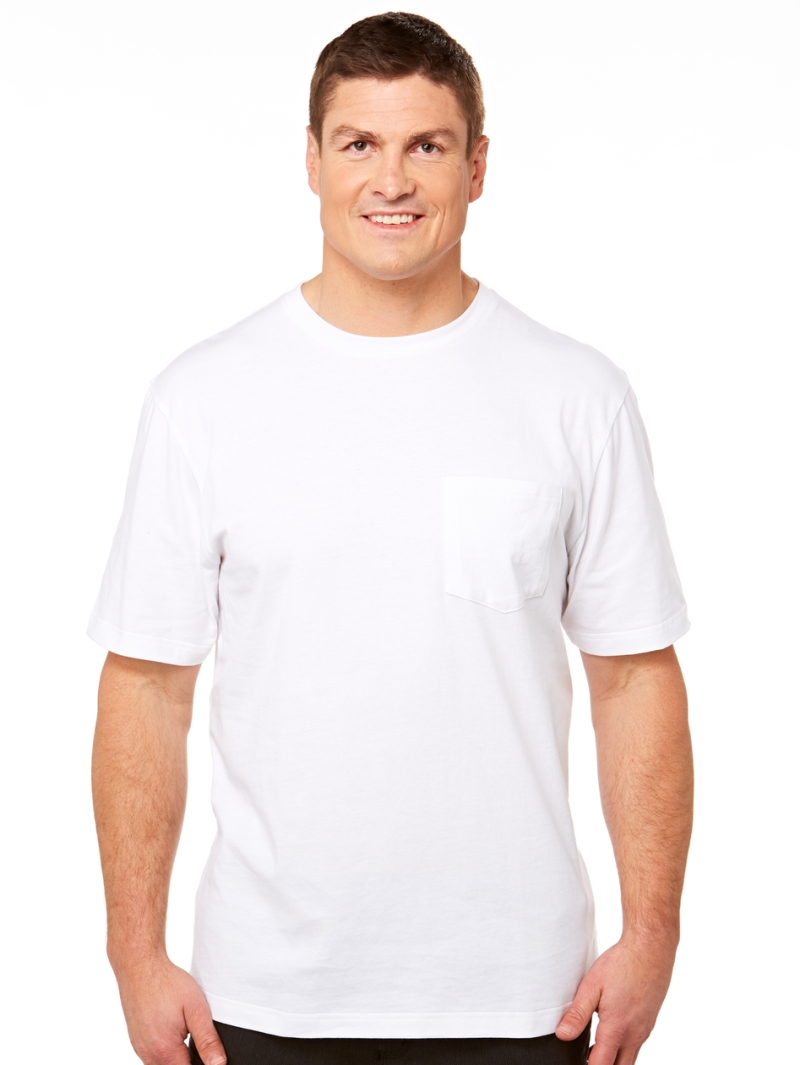 T-Shirts Lowes Cotton Jersey Regular Fit White T-shirt 3 T-Shirts Lowes Cotton Jersey Regular Fit White T-shirt