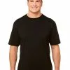 T-Shirts Lowes Cotton Jersey Regular Fit Black T-shirt -Traders Country Sales default 43206 232 org