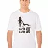 T-Shirts Lowes Happy Wife Happy Life T-Shirt