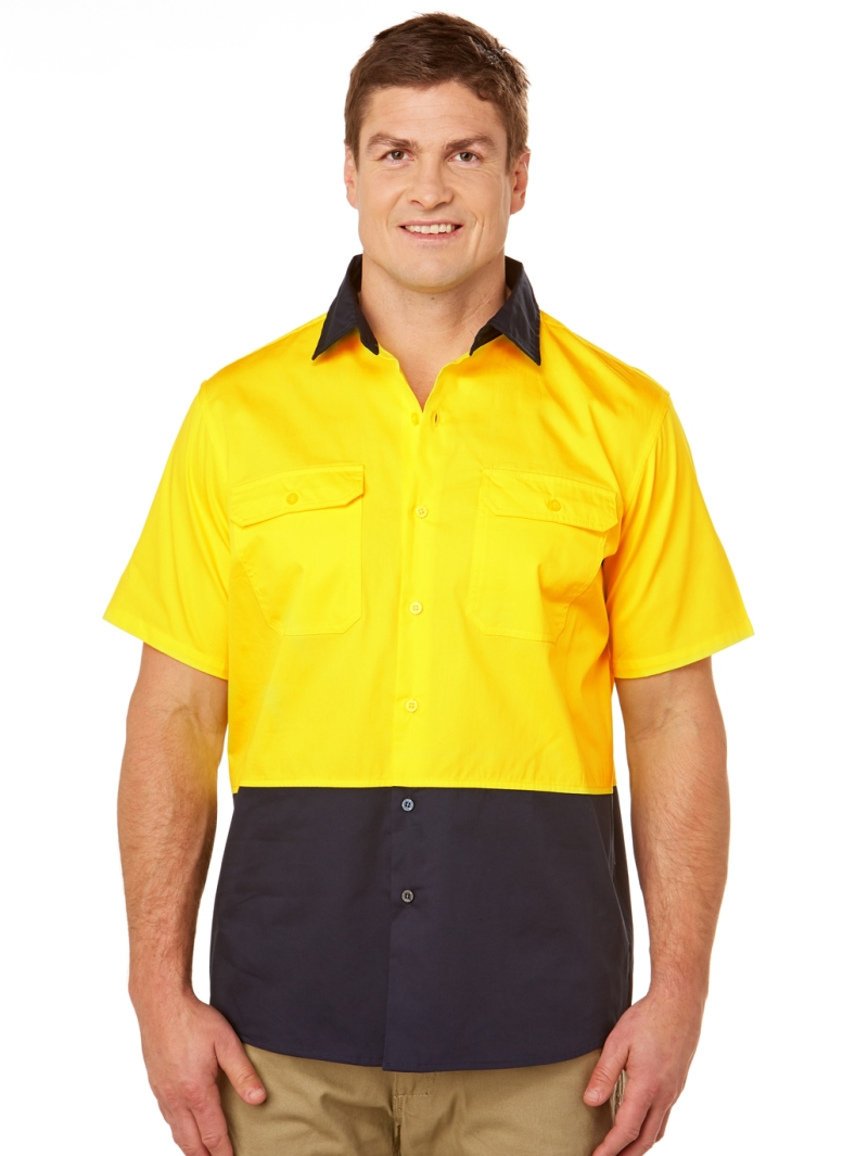Shirts Lowes Short Sleeve Hi-Vis Yellow Shirt 3 Shirts Lowes Short Sleeve Hi-Vis Yellow Shirt