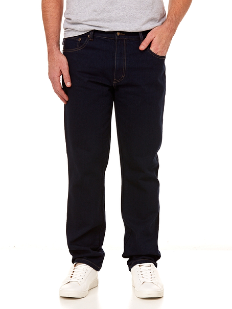 Street Cotton Jeans Dark Blue - Regular Fit 3 Street Cotton Jeans Dark Blue - Regular Fit