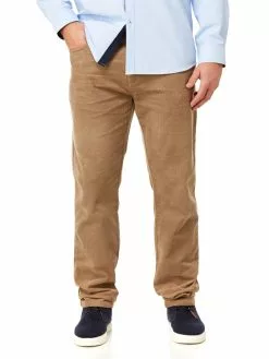 Street Cord Jeans Beige - Regular Fit