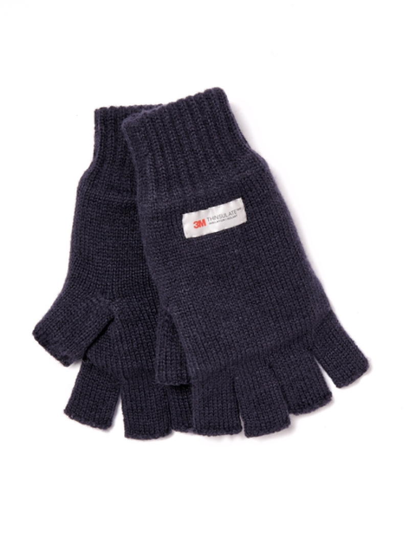 Cougars Scarves & Gloves Engelite Navy Fingerless Gloves 3 Cougars Scarves & Gloves Engelite Navy Fingerless Gloves