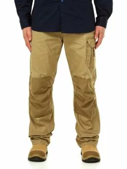 Lowes Hard Yakka Legends Work Trousers Khaki