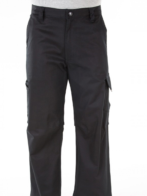 Lowes Trousers King Gee Work Cool 2 Rip Stop Pants Black 4 Lowes Trousers King Gee Work Cool 2 Rip Stop Pants Black - Image 2