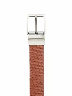 Belts & Braces Traders Tan Split Leather Reversible Belt