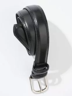 Belts & Braces Traders Black Genuine Leather Jean Belt