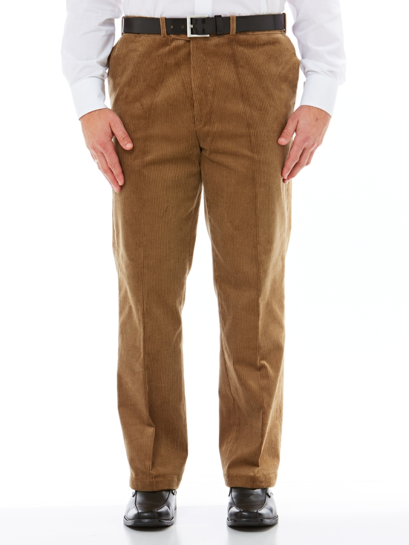 Robert Huntley Pants Cord Trousers Beige - Regular Fit 3 Robert Huntley Pants Cord Trousers Beige - Regular Fit