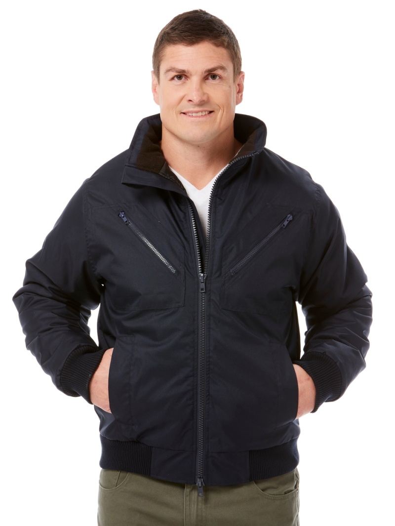 Winter Wear Lowes Navy Workwear Bomber Style Jacket 3 Winter Wear Lowes Navy Workwear Bomber Style Jacket