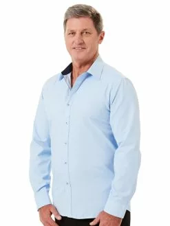 Shirts Lowes Long Sleeve Premium Sky Dobby Shirt -Traders Country Sales photo1 10134 1695 org lores