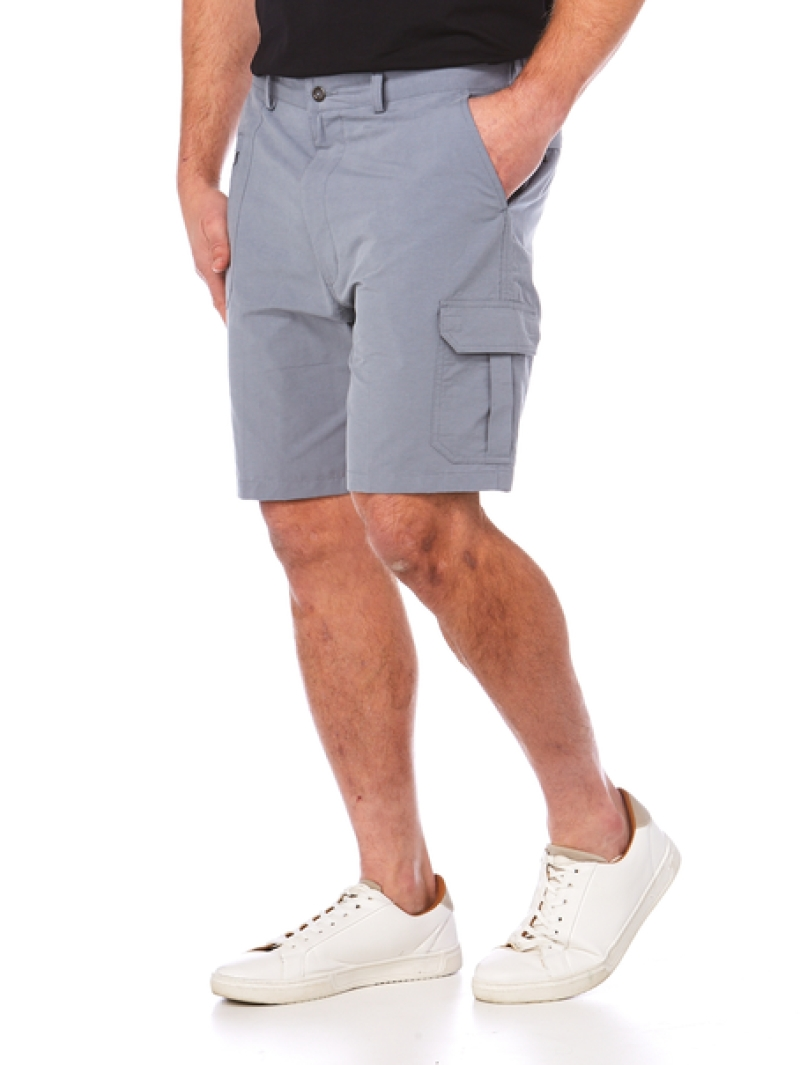 Elliotts Travel Shorts Grey - Elastic Waist 4 Elliotts Travel Shorts Grey - Elastic Waist - Image 2