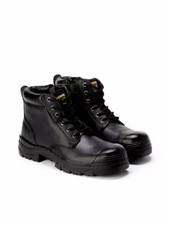 Lowes Work Boots & Shoes Hard Yakka Gravel Side Zip Boot Black -Traders Country Sales photo1 37456 041 org