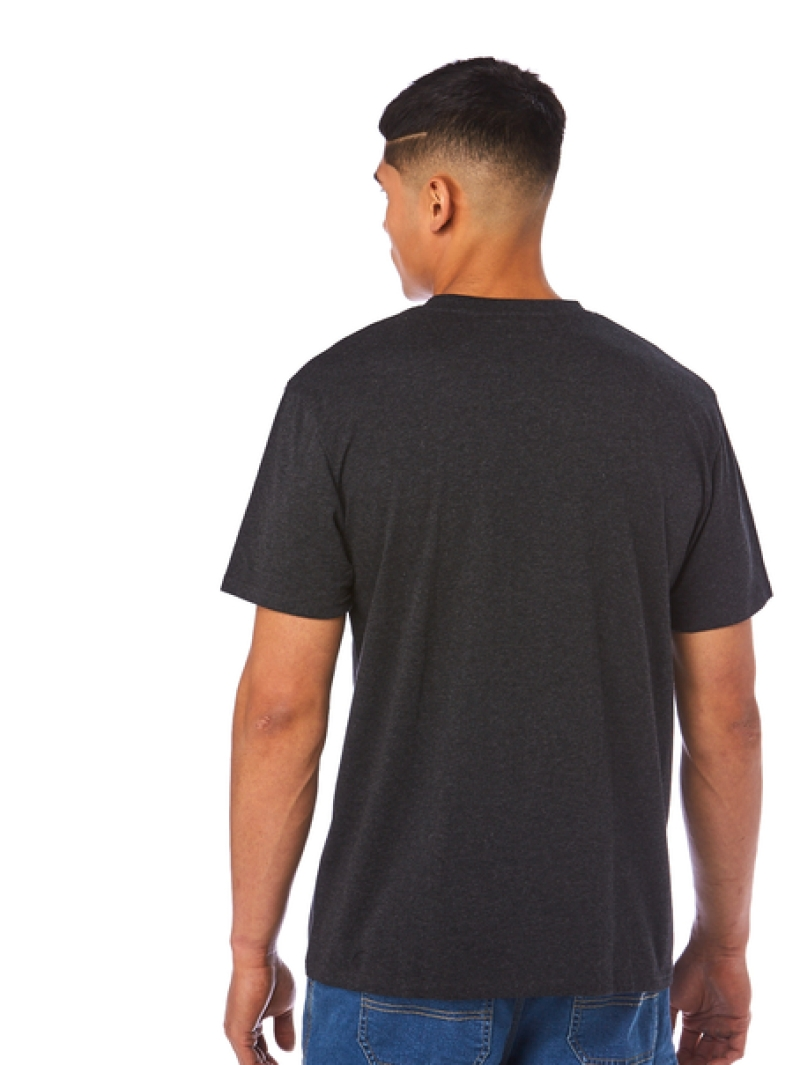 T-Shirts Lowes Charcoal Marle V-Neck T-Shirt 4 T-Shirts Lowes Charcoal Marle V-Neck T-Shirt - Image 2