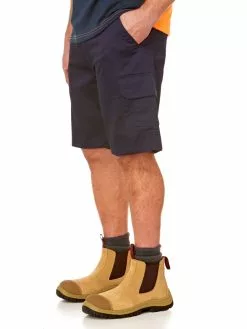 Lowes Lightweight Cargo Work Shorts Navy -Traders Country Sales photo1 49505 176 org