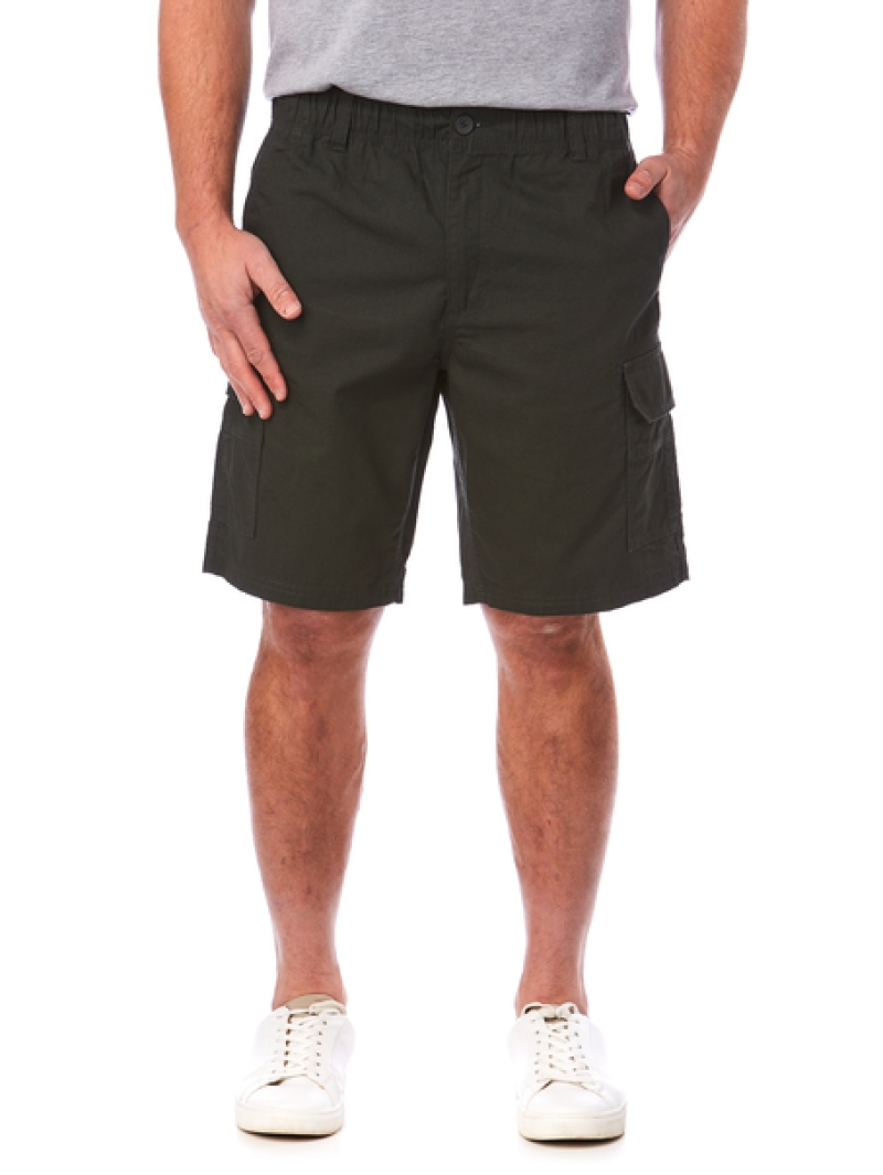 Elliotts Ripstop Cargo Shorts Khaki - Elastic Waist 4 Elliotts Ripstop Cargo Shorts Khaki - Elastic Waist - Image 2