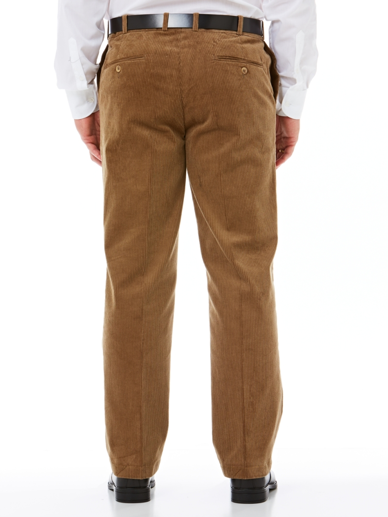 Robert Huntley Pants Cord Trousers Beige - Regular Fit 4 Robert Huntley Pants Cord Trousers Beige - Regular Fit - Image 2