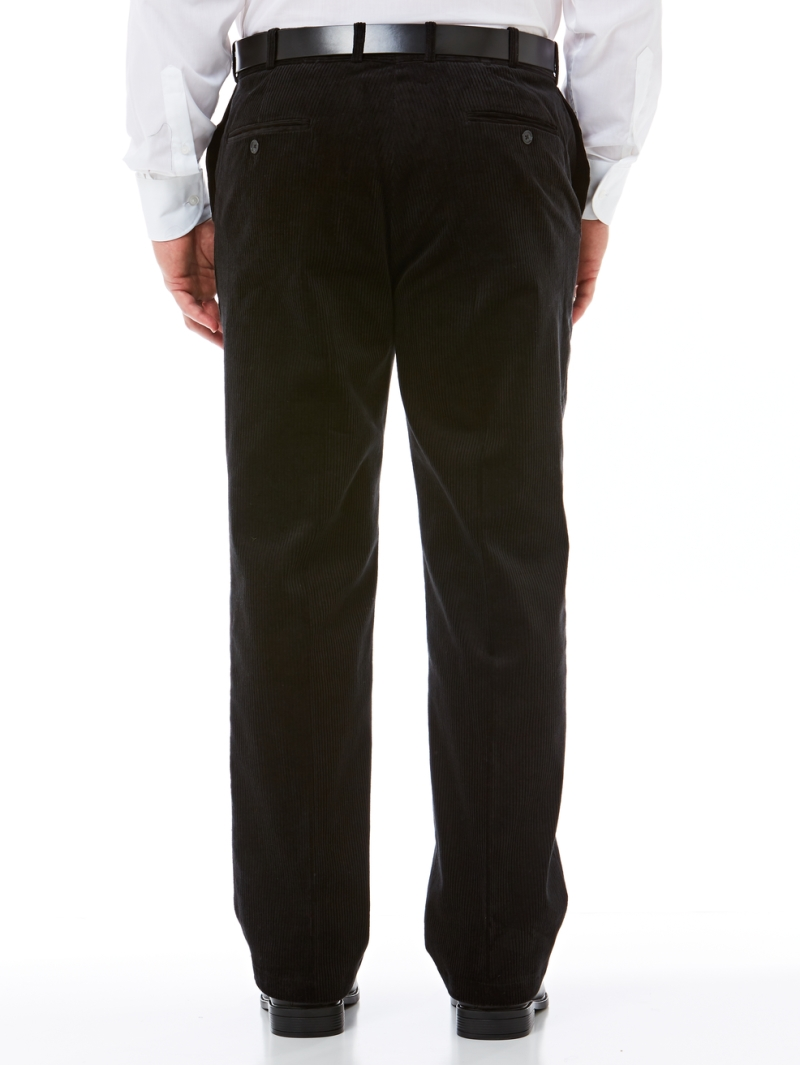Robert Huntley Pants Cord Trousers Navy - Regular Fit 4 Robert Huntley Pants Cord Trousers Navy - Regular Fit - Image 2