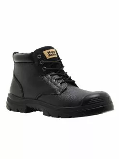 Lowes Work Boots & Shoes Hard Yakka Gravel Side Zip Boot Black -Traders Country Sales photo1 y60265 ro 580x772