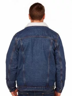 Lowes Knitwear Prodigy Sherpa Lined Stonewash Denim Jacket 7 Lowes Knitwear Prodigy Sherpa Lined Stonewash Denim Jacket -Traders Country Sales photo2 29936 137a org