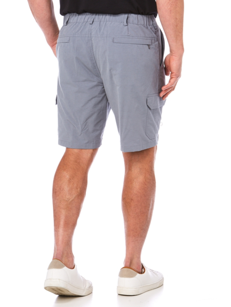 Elliotts Travel Shorts Grey - Elastic Waist 5 Elliotts Travel Shorts Grey - Elastic Waist - Image 3