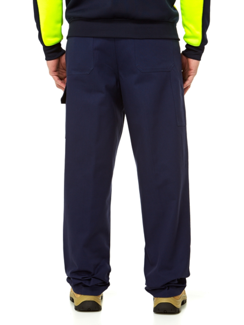 Lowes Trousers King Gee New G's Cargo Pants Navy 6 Lowes Trousers King Gee New G's Cargo Pants Navy - Image 4