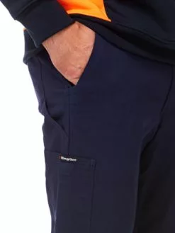 Trousers King Gee Navy Stretch Cargo Fashion Pants -Traders Country Sales photo2 37715 1833 org lores