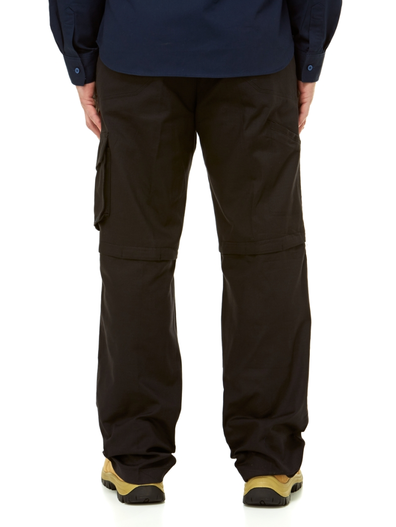 Lowes Trousers King Gee Work Cool 2 Rip Stop Pants Black 6 Lowes Trousers King Gee Work Cool 2 Rip Stop Pants Black - Image 4