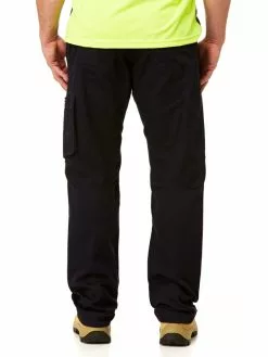 Lowes King Gee Navy Summer Tradie Trousers -Traders Country Sales photo2 37743 1567 org