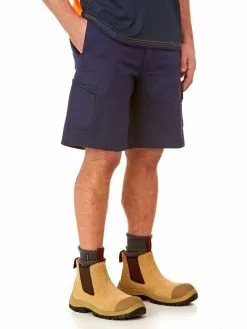 King Gee Work Cool 2 Rip Stop Navy Shorts -Traders Country Sales photo2 37828 067 org