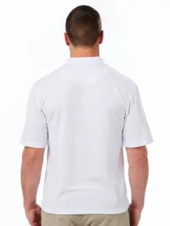 Cougars Polos Lowes Plain Polo Top With Pocket White -Traders Country Sales photo2 44408 1697 org lores